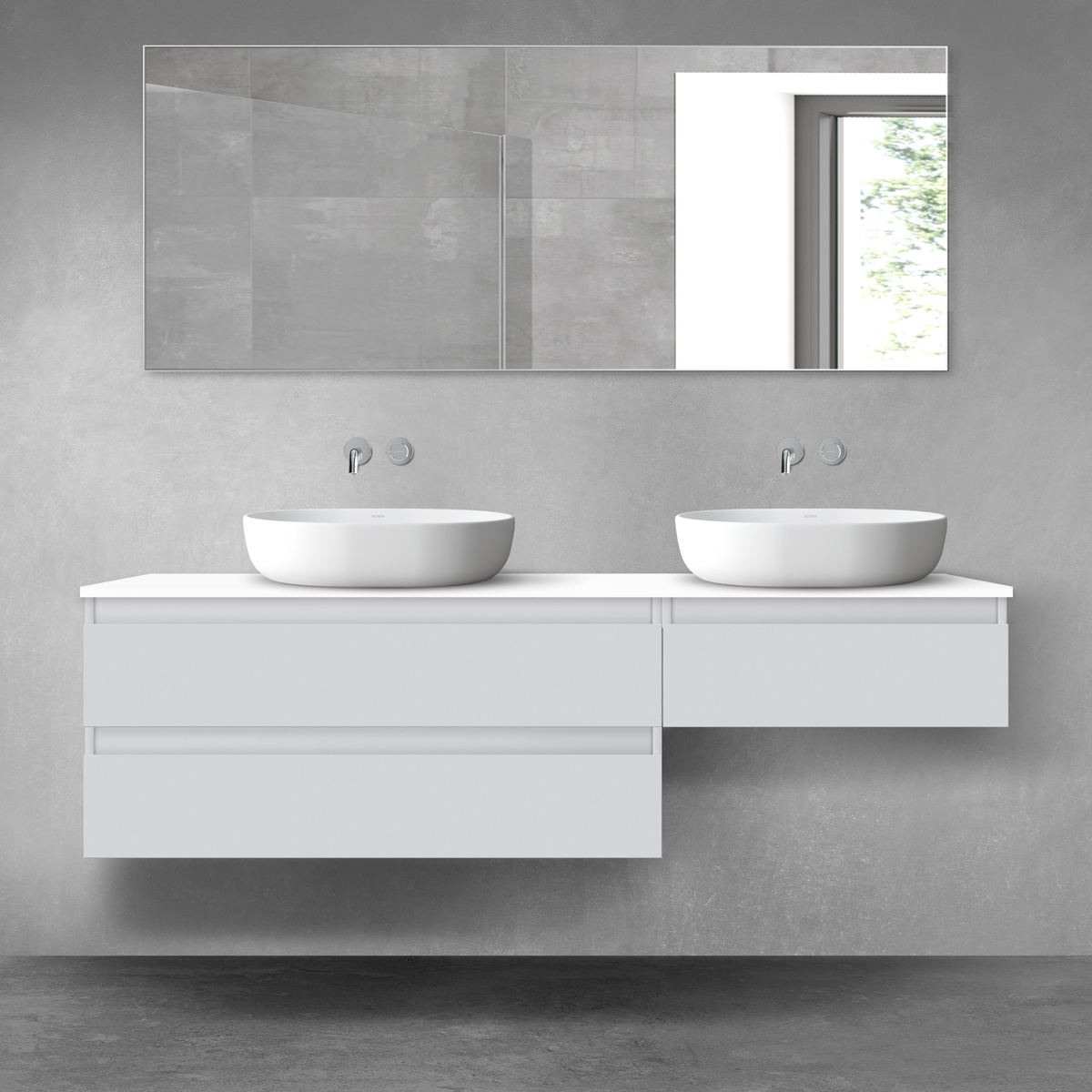 Set Badschrank Oltens Vernal 60002700, Badschrank Oltens Vernal 60009700, 63008000
