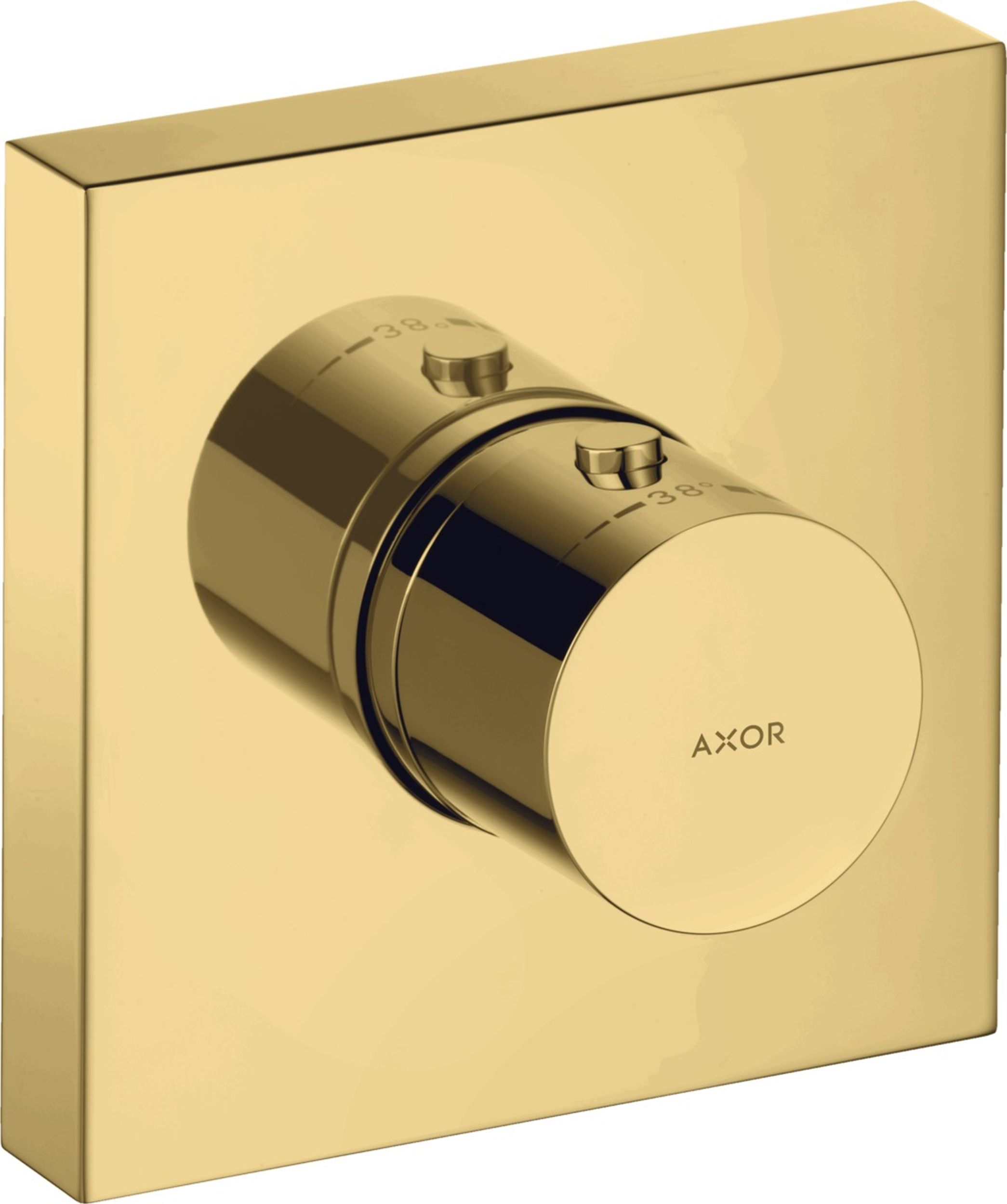 Axor ShowerSolutions Duscharmatur Unterputz mit Thermostat gold 10755990