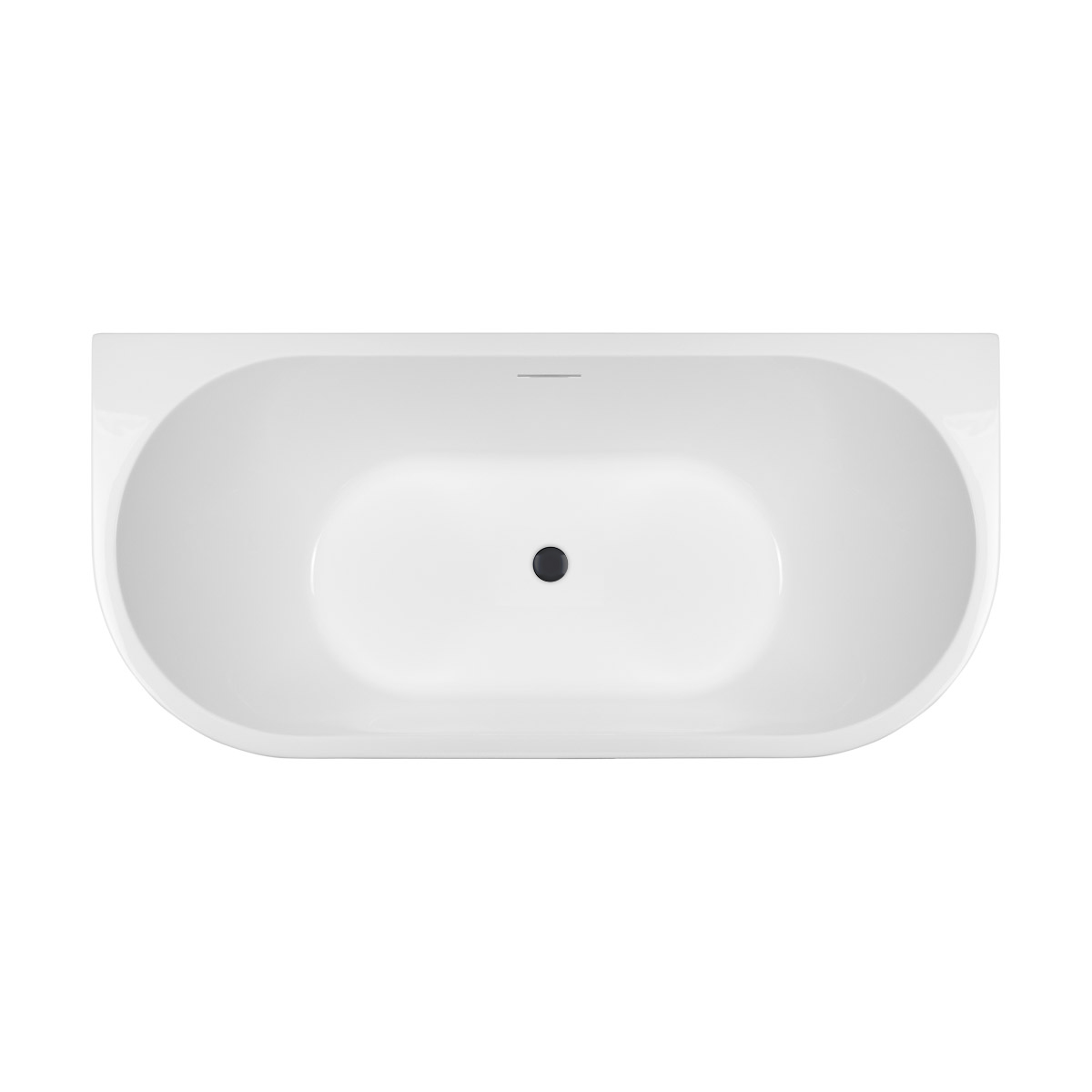 Set Vorwand-Badewanne Oltens Delva 12019000, Verschlusskappe Oltens 09002300