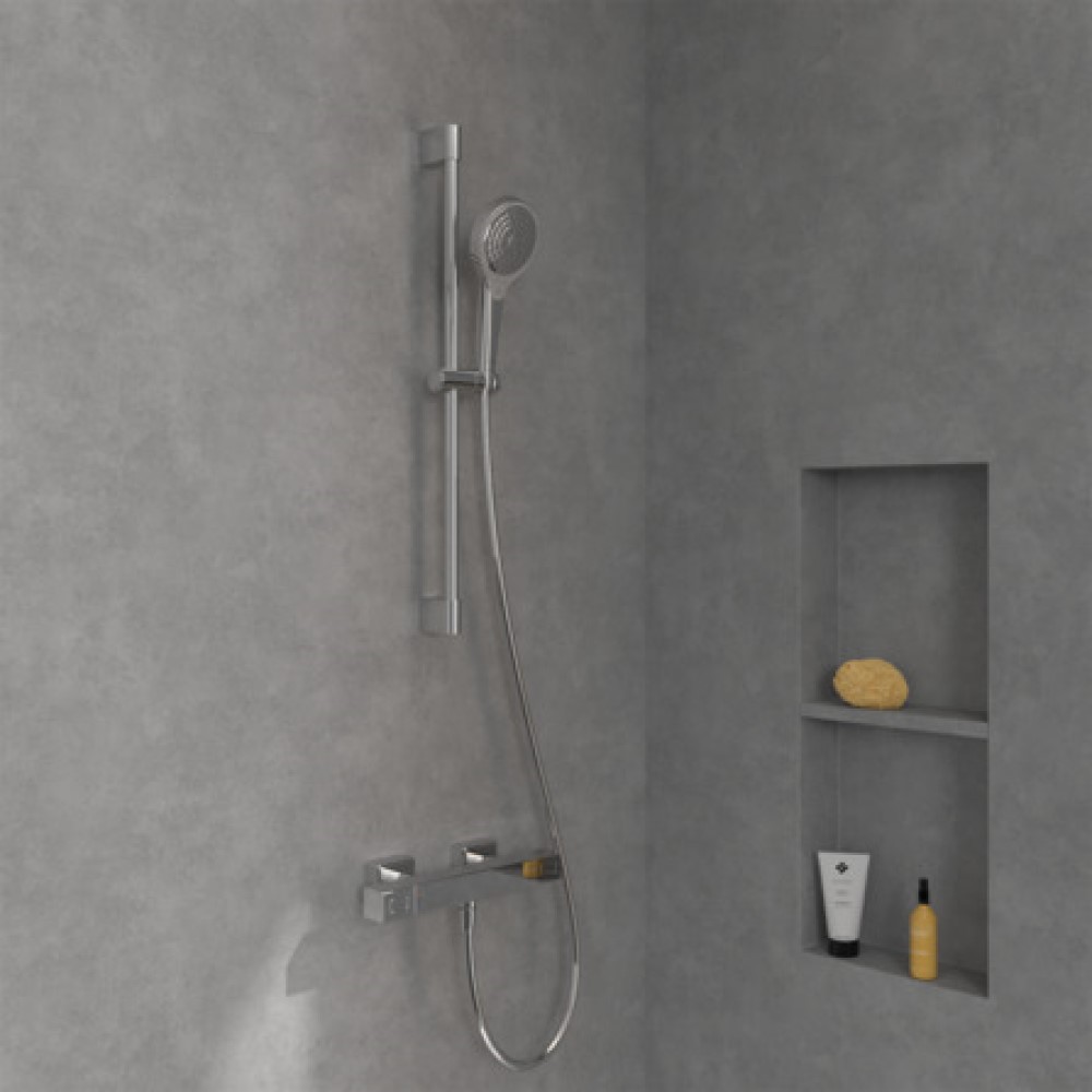 Set Duscharmatur Villeroy & Boch Universal Taps & Fittings TVS00001800061, Duschset Villeroy & Boch Verve Showers TVS10900700061