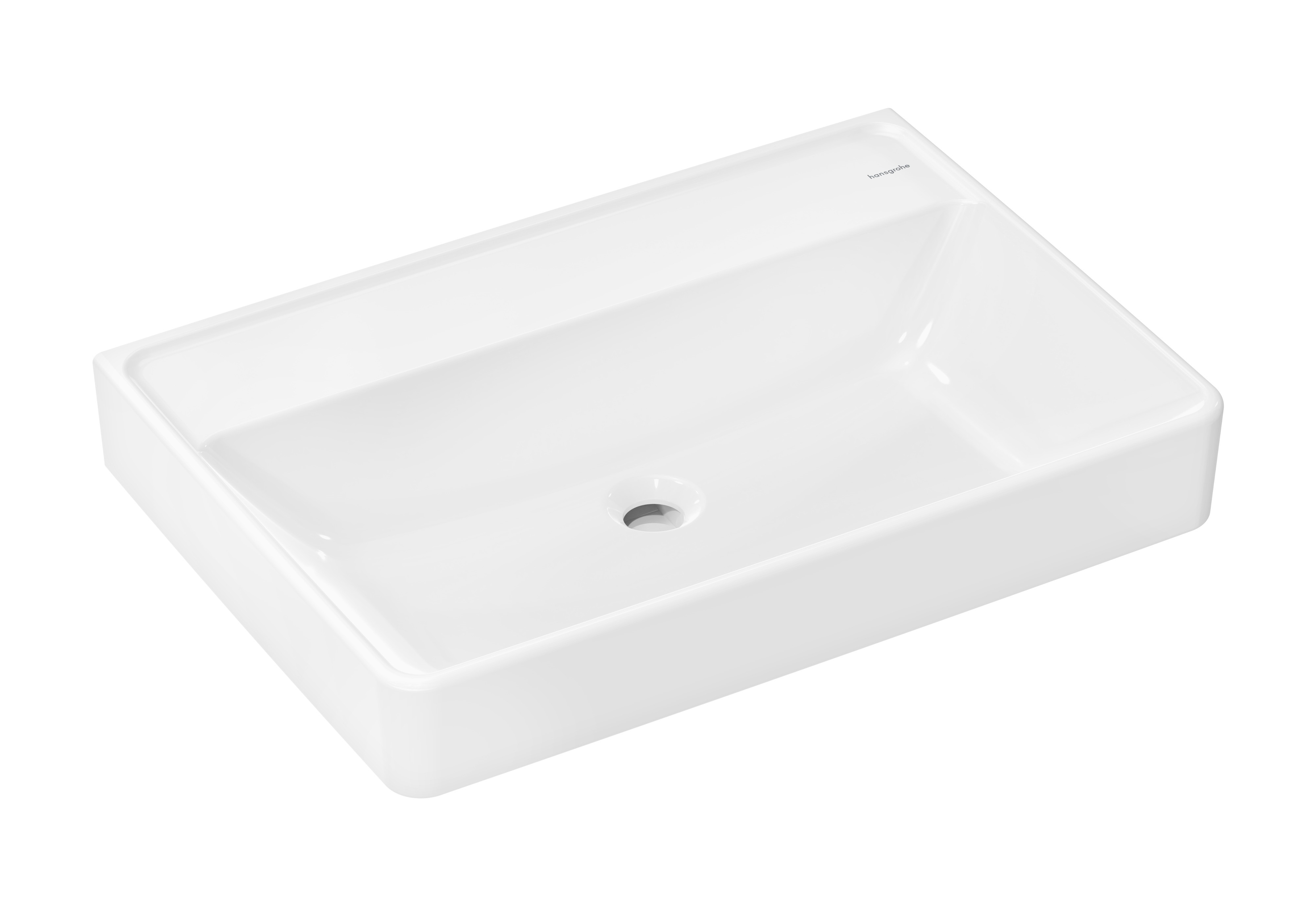 Hansgrohe Xanuia Q Waschbecken 70x48 cm rechteckig Klassisch weiß glanz 60224450