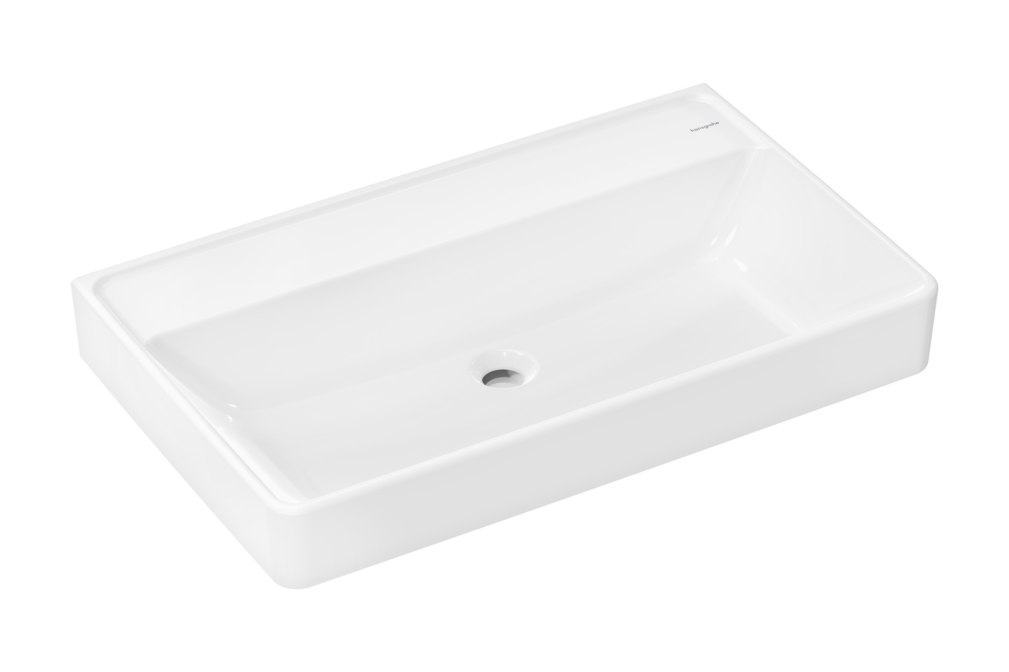 Hansgrohe Xanuia Q Waschbecken 80x48 cm rechteckig Klassisch weiß glanz 61139450
