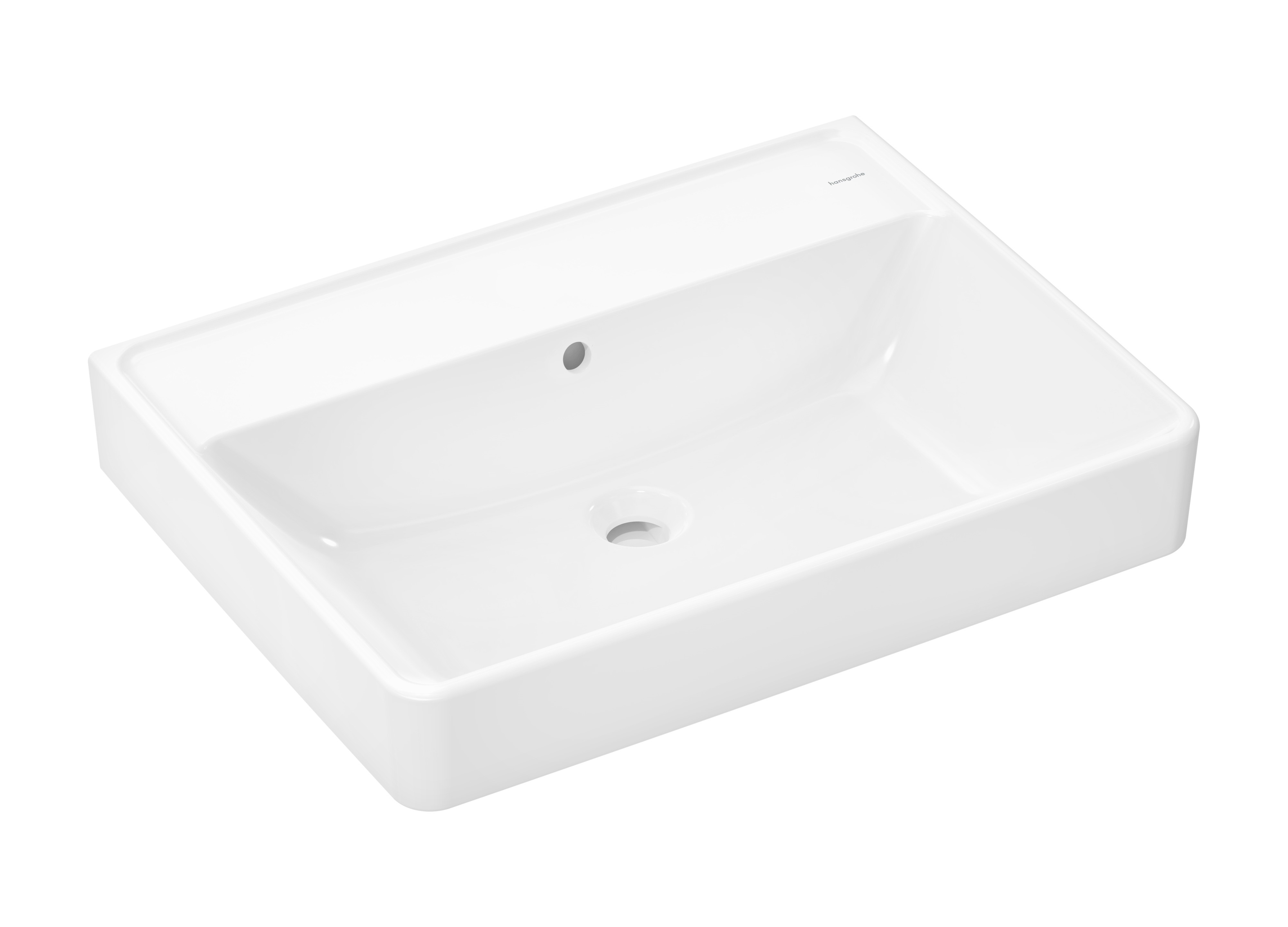 Hansgrohe Xanuia Q Waschbecken 65x48 cm rechteckig Klassisch weiß glanz 61152450