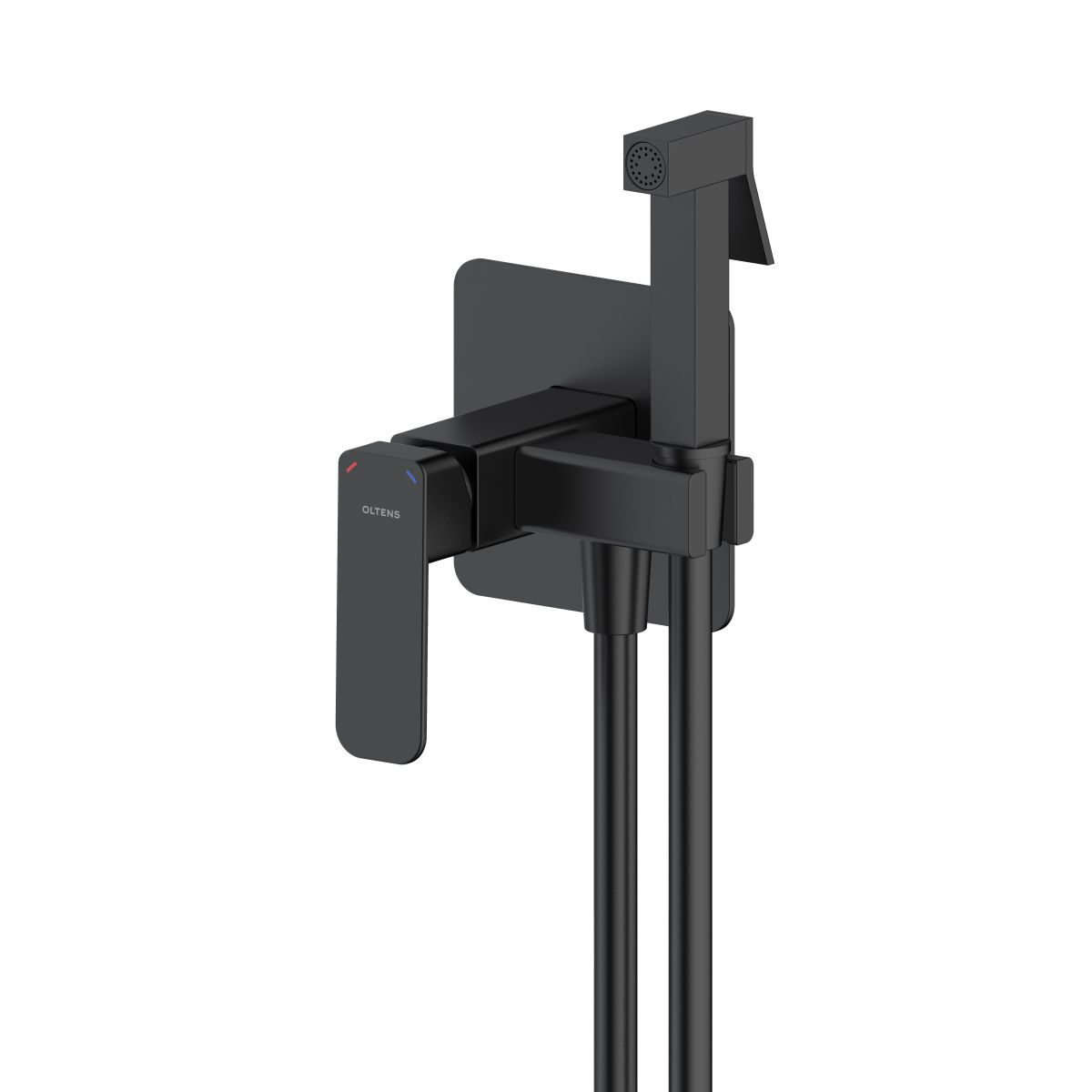 Oltens Hadsel Bidetarmatur Unterputz schwarze Matte 31101300