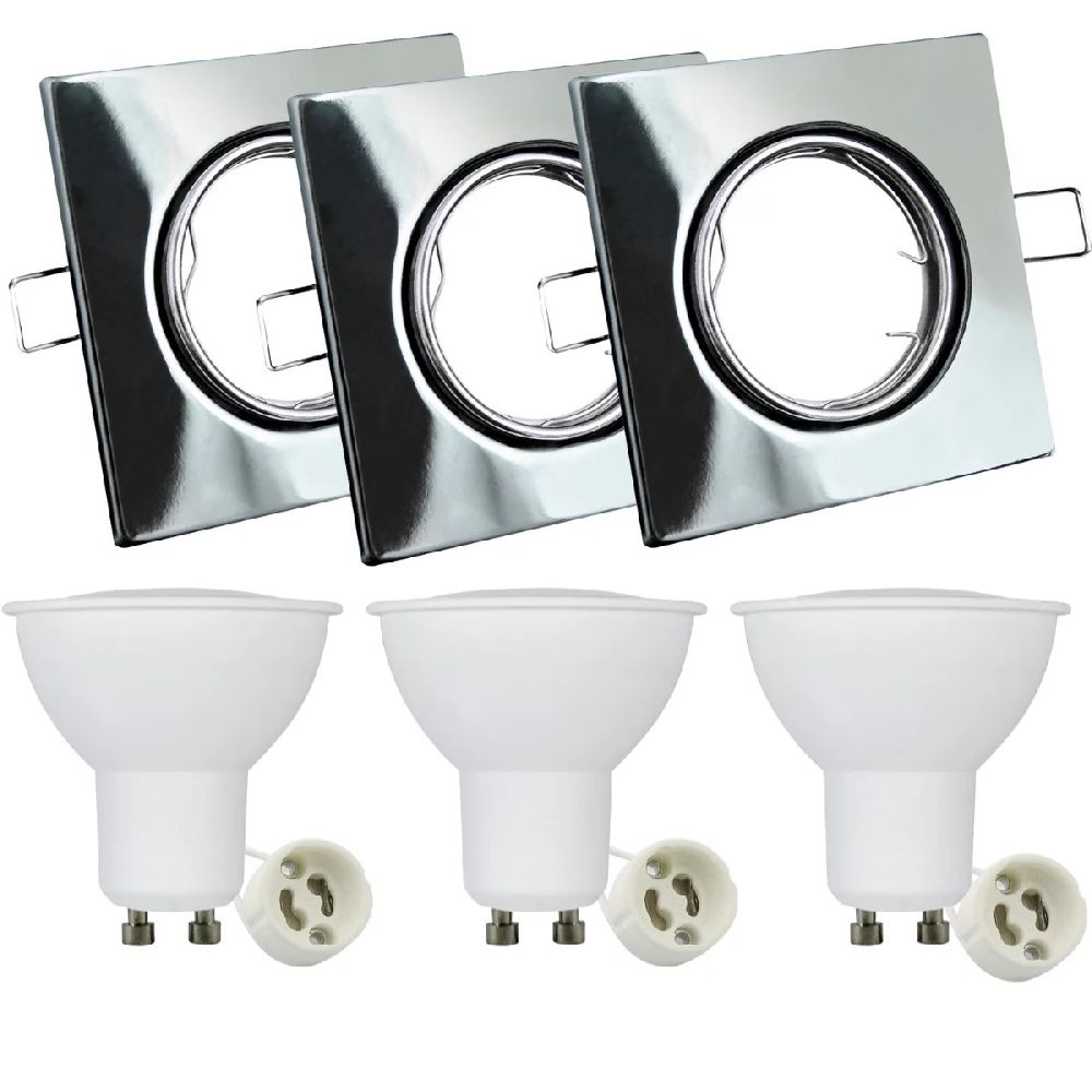 Goldlux Olin Eingebaute Lampe 1x8 W chrom 309655