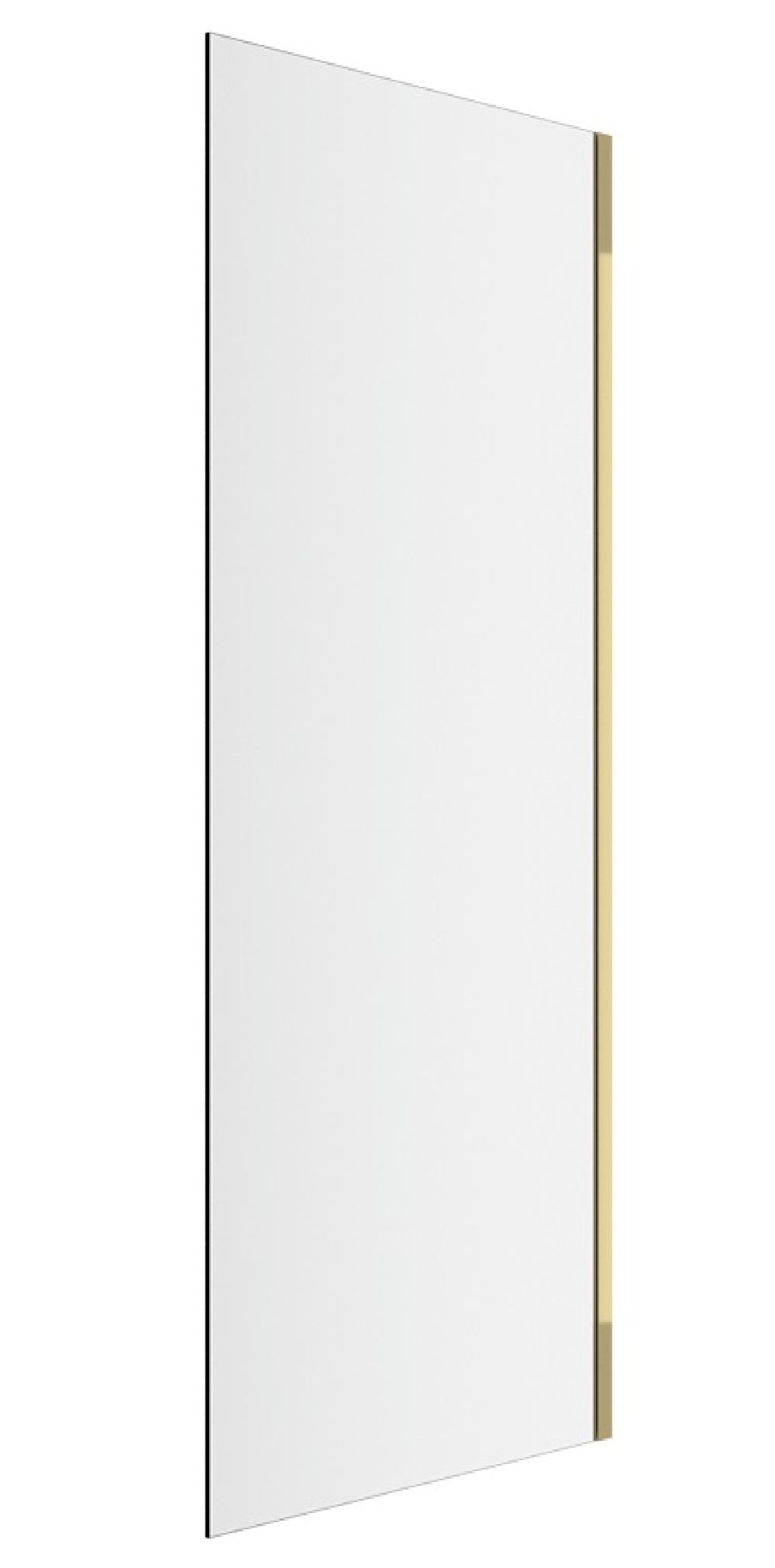 Excellent Rols Duschwand mit Türen 90 cm gold Glanz/durchsichtiges Glas KAEX.2606.900.LP.GL