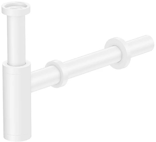 Steinberg 100 Siphon für Waschbecken flaschen weiß 1001696W