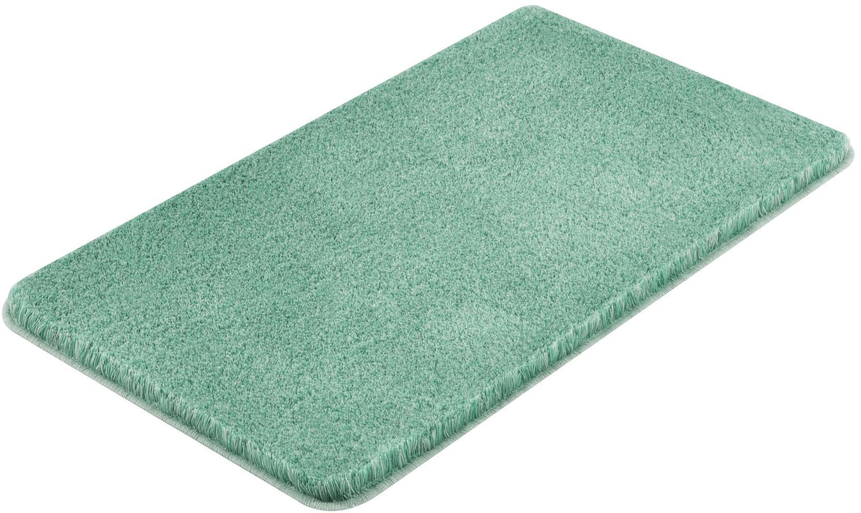 Kleine Wolke Relax Badteppich 150x85 cm rechteckig grün 5405685453