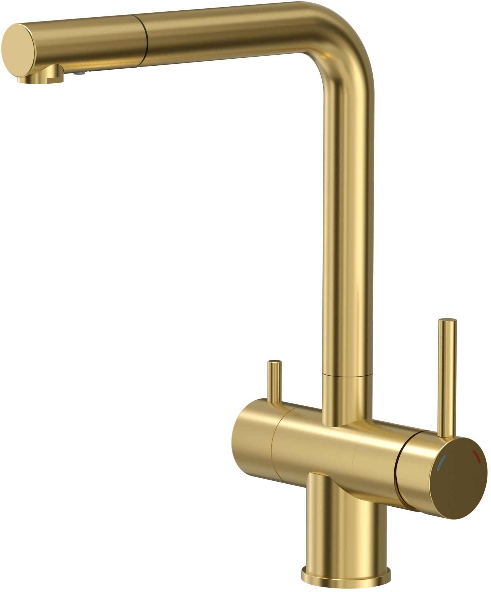 Quadron Ellen wasserhahn mit wasserfilter stehend gold/altgold 3673512_PVDG1