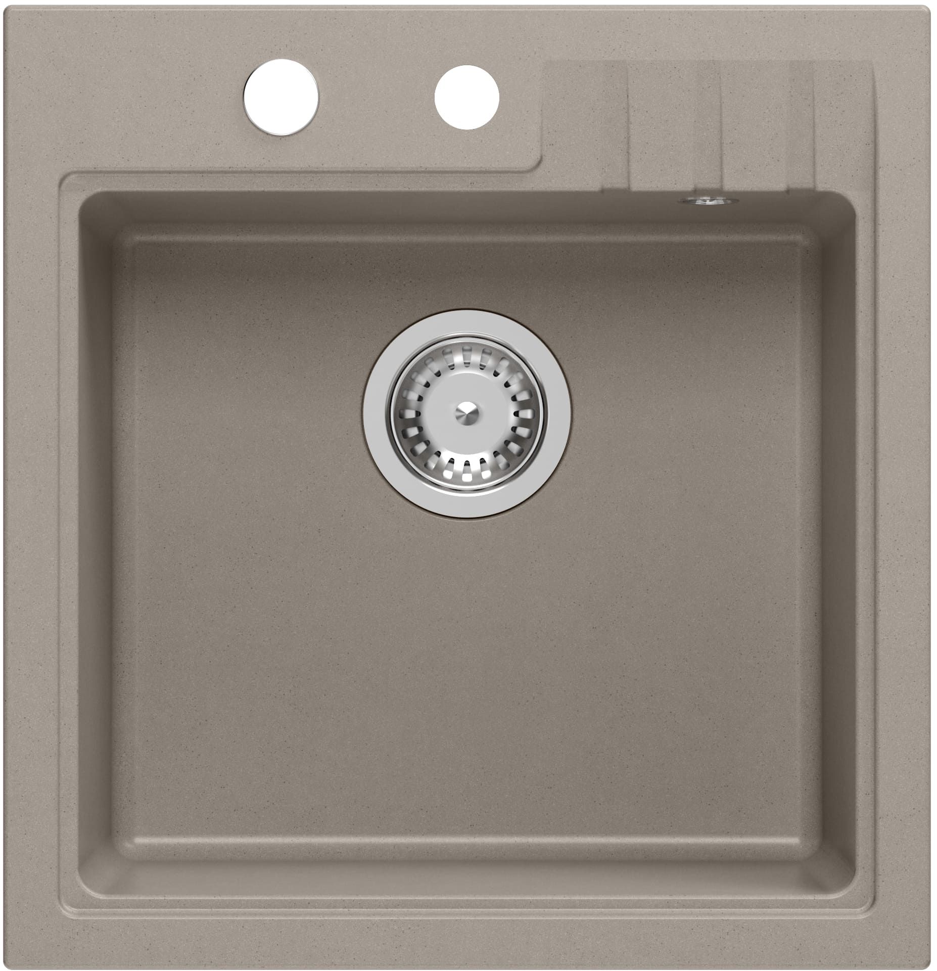 Quadron Peter GraniteQ-Spüle 50x52 cm beige HCQP5052ST