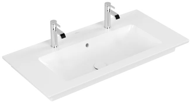 Villeroy & Boch Venticello umywalka 100x50 cm prostokątna CeramicPlus Stone White 4104AKRW