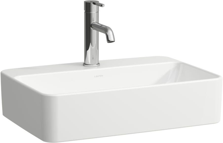 Laufen Savoy Waschbecken 55x38 cm rechteckig Aufsatzwaschbecken weiß glanz H8169450001041