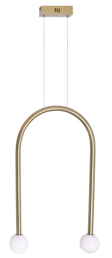 MaxLight Enigma Pendelleuchte 2x2 W gold P0514