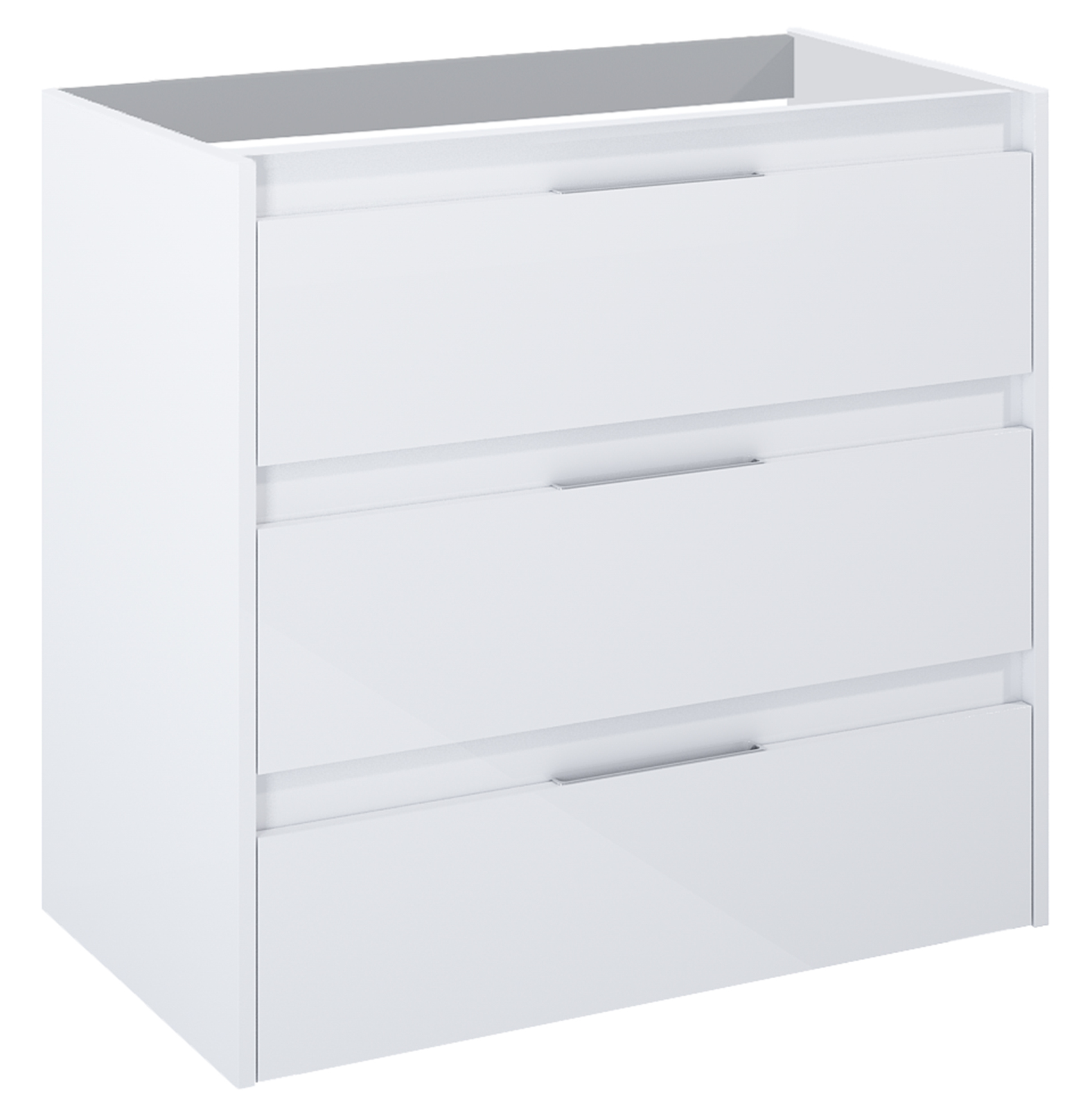 Roca Alpine Badschrank 78.5x45.2x74 cm Unterschrank hängend weiß A857868806