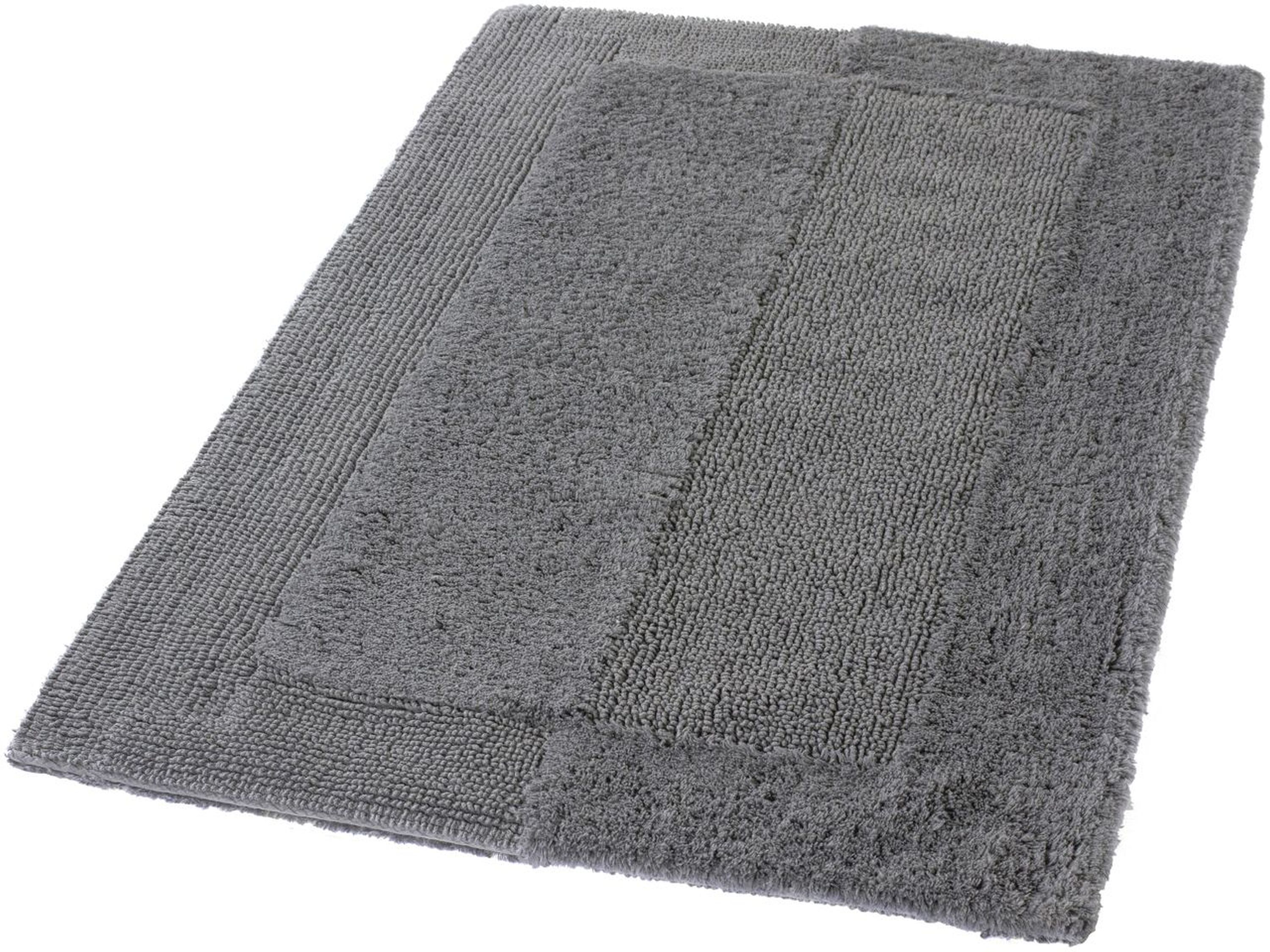 Kleine Wolke Havanna Badteppich 120x70 cm rechteckig grau 5418905225