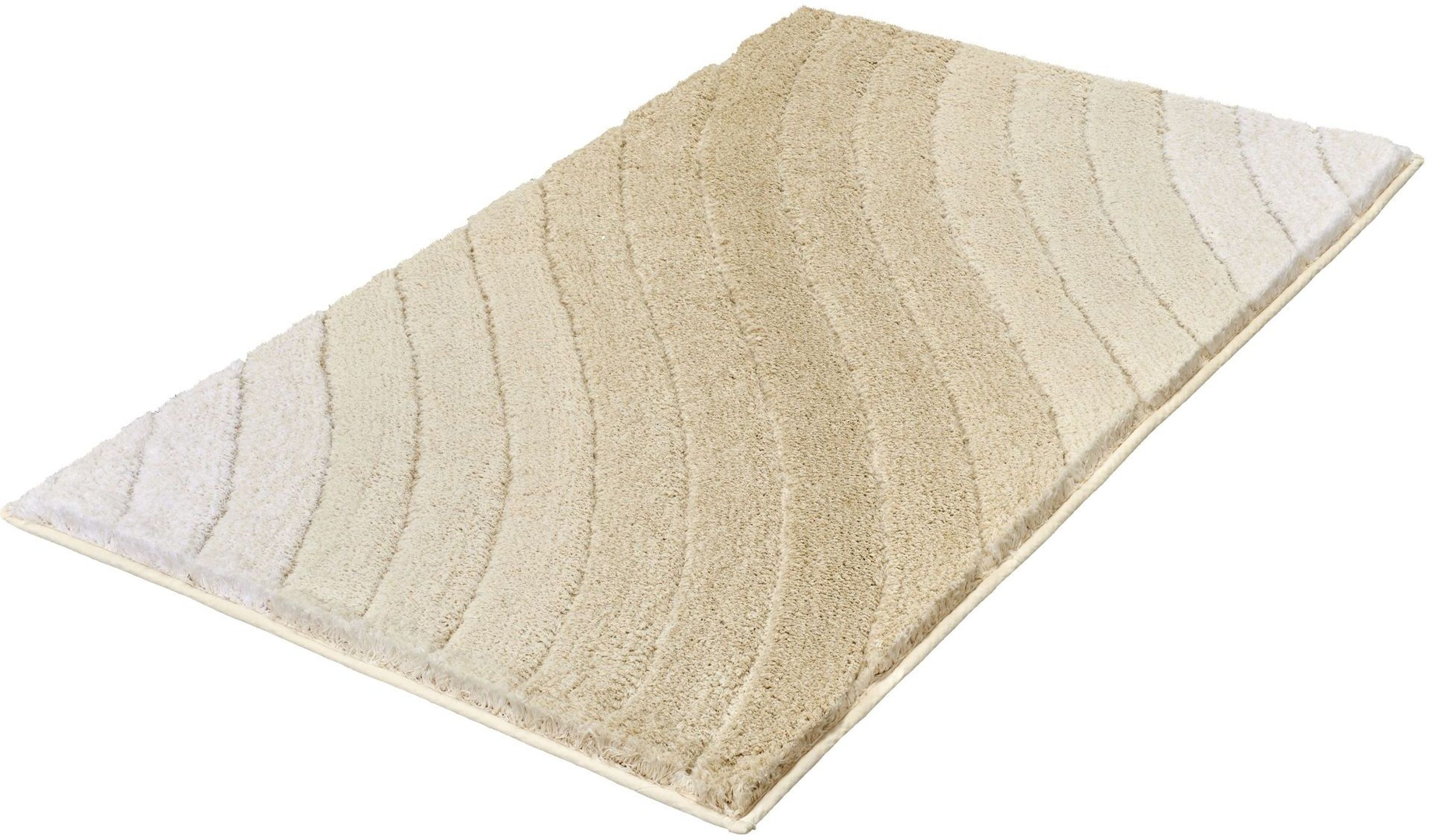 Kleine Wolke Tender Badteppich 100x60 cm rechteckig beige 4099226360