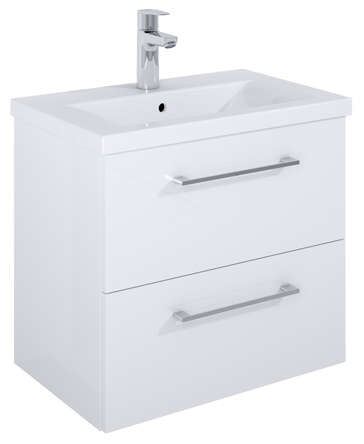 Roca Roma Compact Badschrank 60x38.4x53 cm Unterschrank hängend weiß A857952806