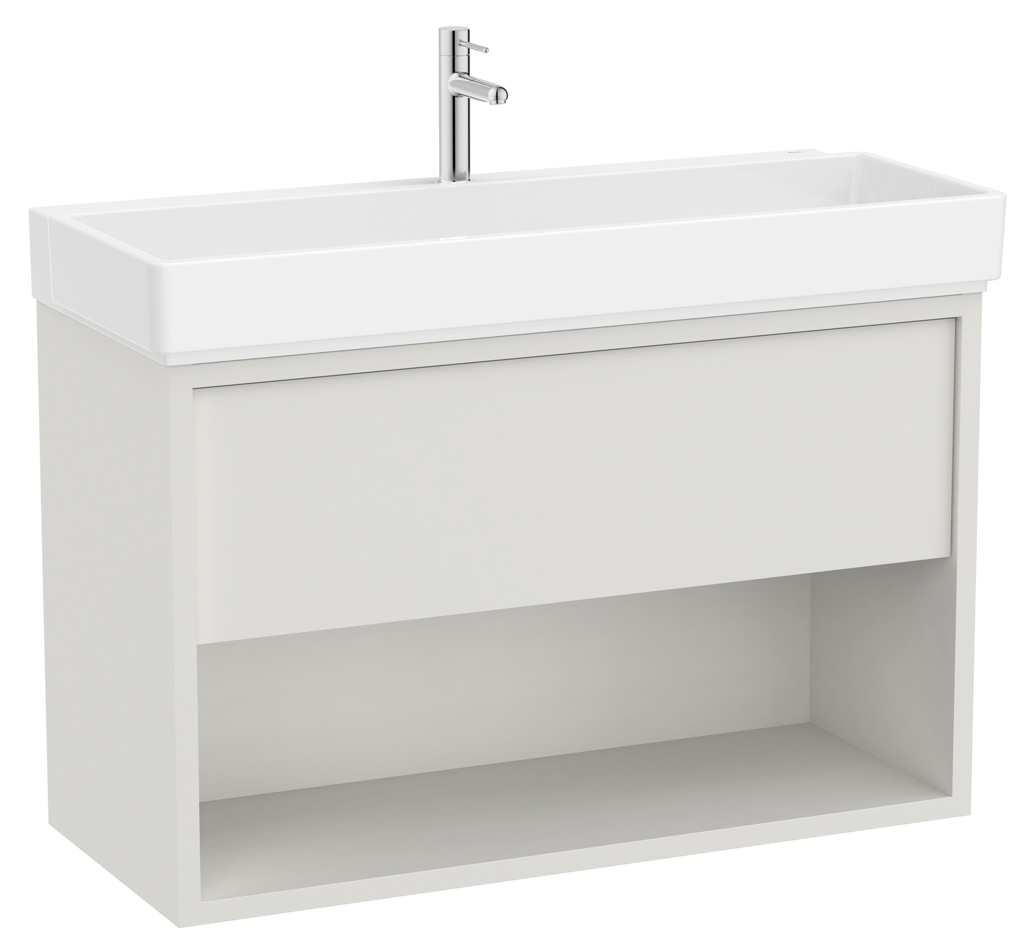 Roca Tura Waschtisch mit Unterschrank 100 cm weiß A852037558