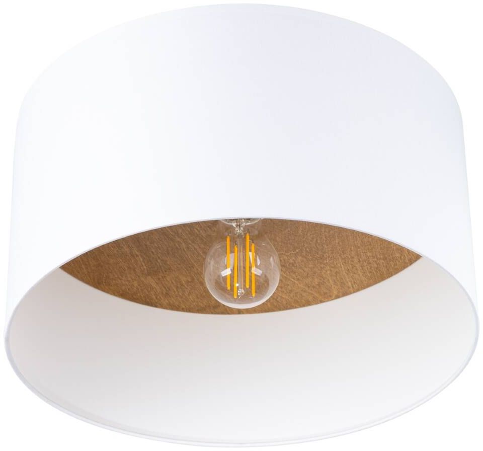 Sollux Lighting Telesto Deckenlampe 1x15 W weiß-braun SL.1393