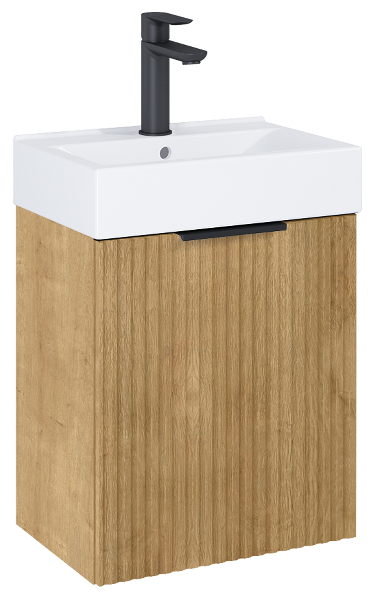 Roca Reef Waschtisch mit Unterschrank 44.6 cm eiche A852446464
