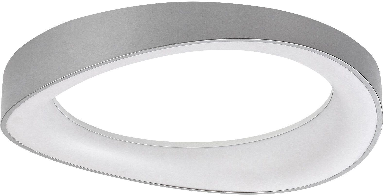 Rabalux Iliana Deckenlampe 1x56 W weiß-silber 71054