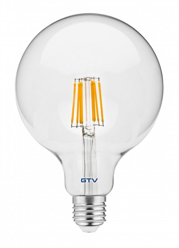 GTV LED-Glühbirne 1x8 W 3000 K E27 LD-G125FLE8-30