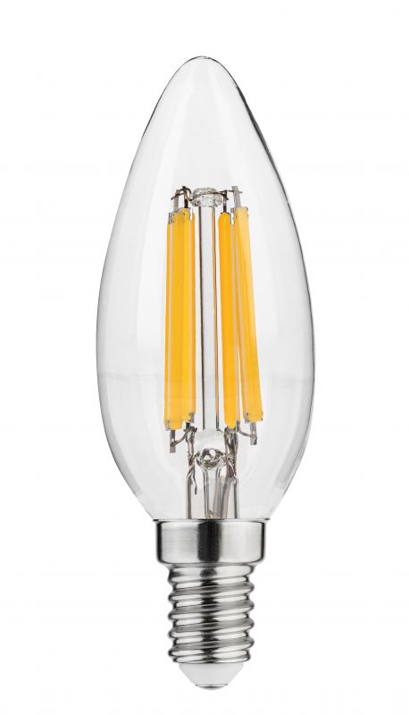 GTV LED-Glühbirne 1x5.8 W 2700 K E14 LD-C35FLE6-30