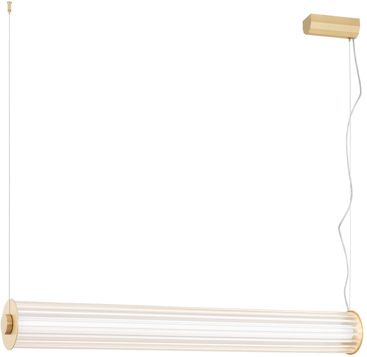 Argon Hampton Pendelleuchte 1x60 W messing-transparent 8627