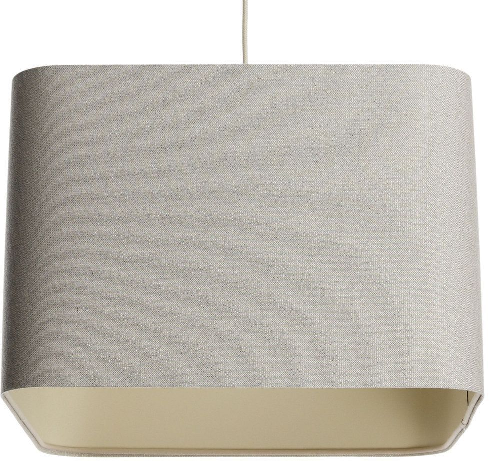 BPS Koncept Kwadro len light Pendelleuchte 1x60 W beige KW-007-40W25
