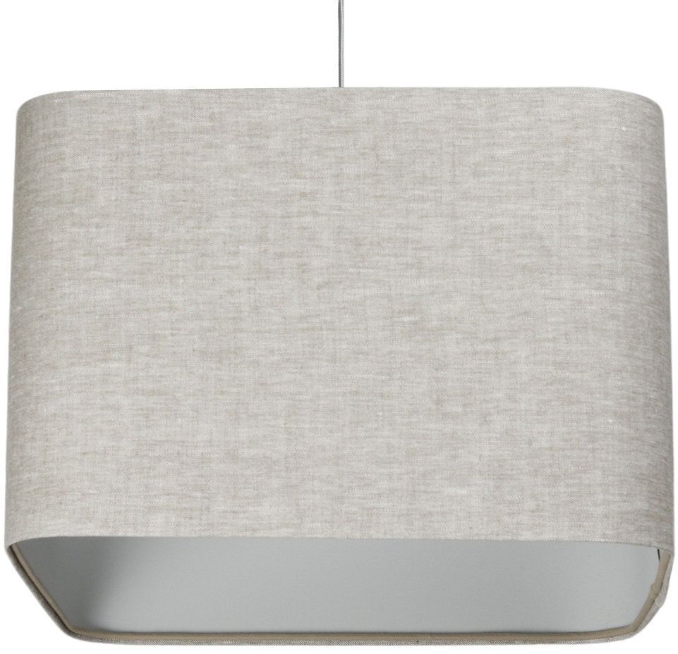 BPS Koncept Kwadro len light Pendelleuchte 1x60 W grau/aschfarben-beige KW-010-40W20