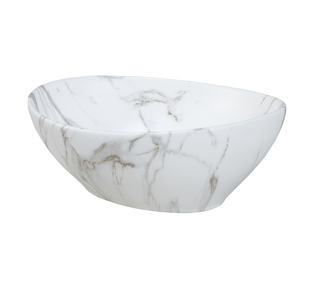 Comad Pati Waschbecken 40.5x33 cm Aufsatzwaschbecken weiß glanz UN-PATI-MW3