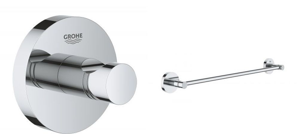 Set Handtuchhalter Grohe Essentials 40688001, Handtuchhalter Grohe Essentials 40364001