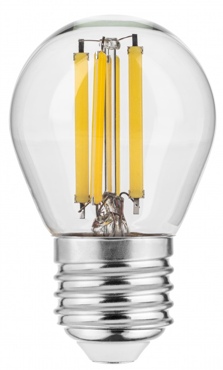 GTV LED-Glühbirne 1x5 W 2700 K E27 LD-G45FLE6-30