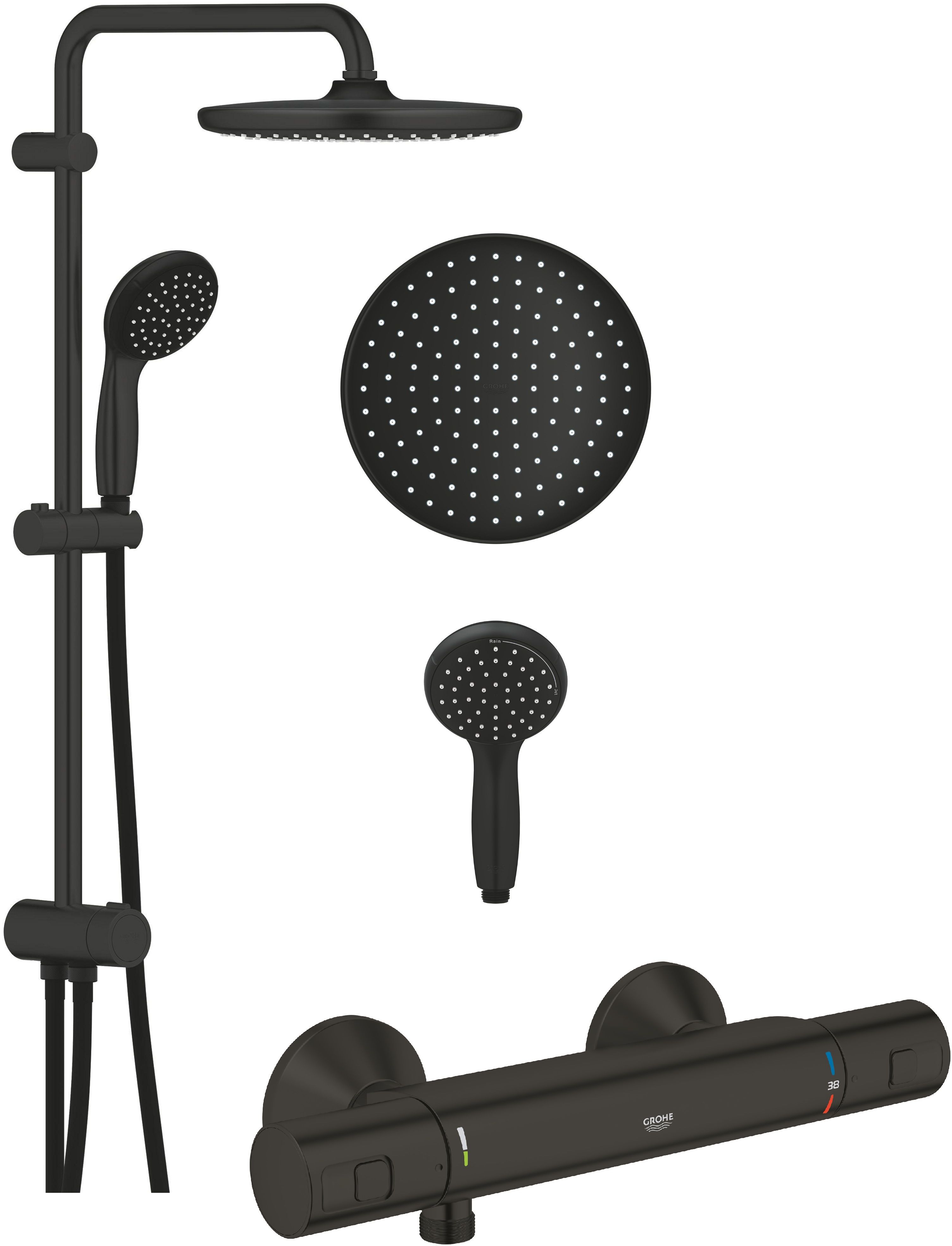 Set Duschset Grohe Vitalio Start System 266802431, Duscharmatur Grohe Precision 345942430