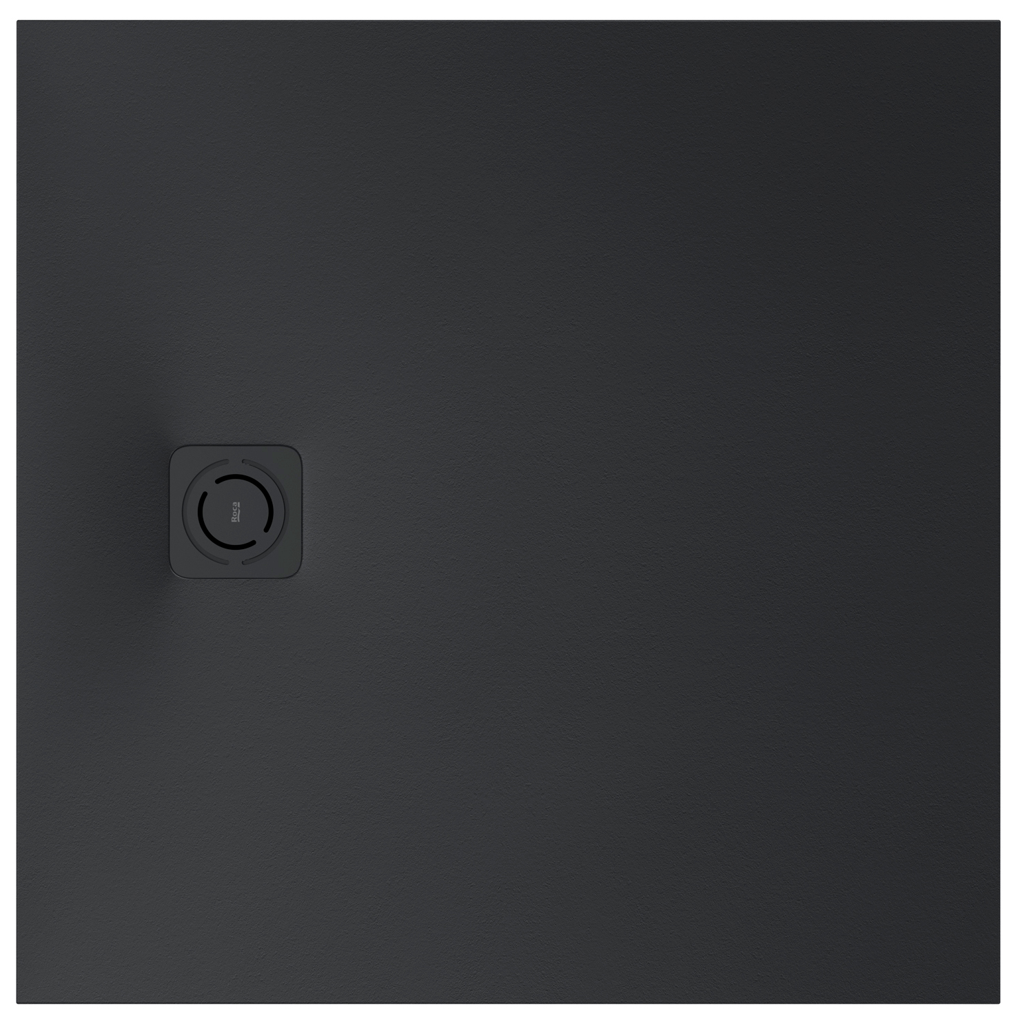 Roca Magma Quadratische Duschwanne 90x90 cm schwarz APE0138438403400
