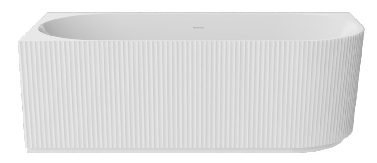 Besco Denaya Vorwand-Badewanne 170x78 cm weiß #WAS-170-DLW