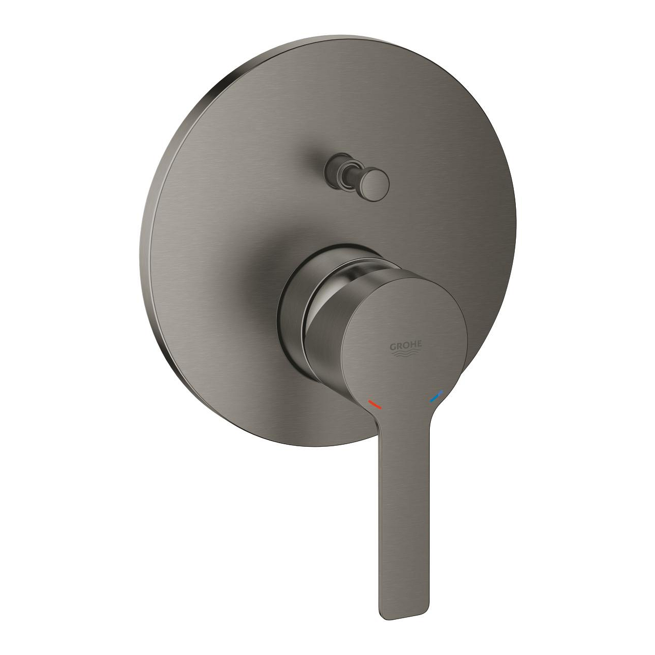 Grohe Lineare Badewannen- und Duscharmatur Unterputz Brushed Hard Graphite 24064AL1