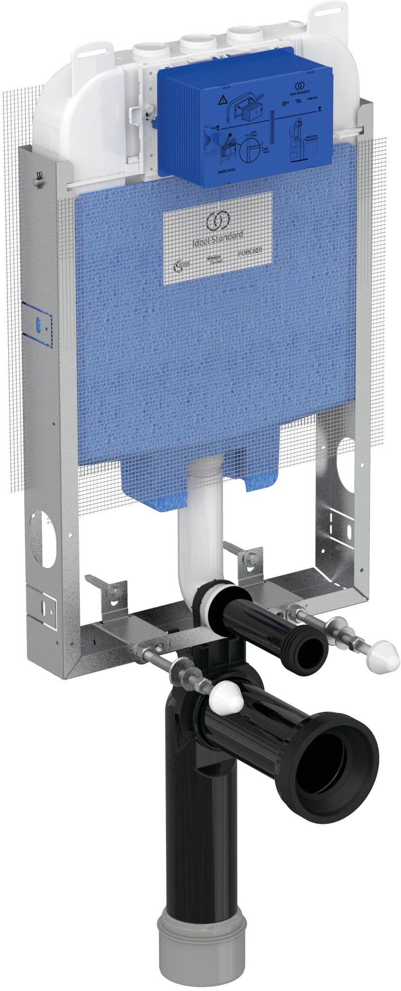 Ideal Standard Prosys Unterputzrahmen in der hängenden Schüssel R014667