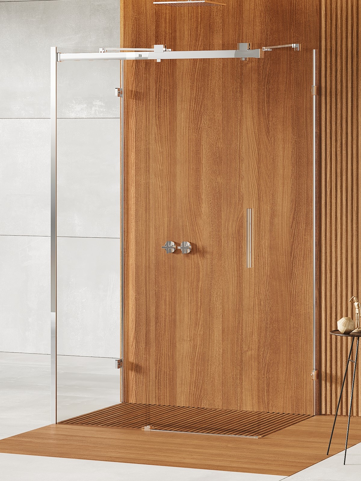 New Trendy Softi X Duschkabine 120x80 cm rechteckig chrom Glanz/durchsichtiges Glas EXK-5333