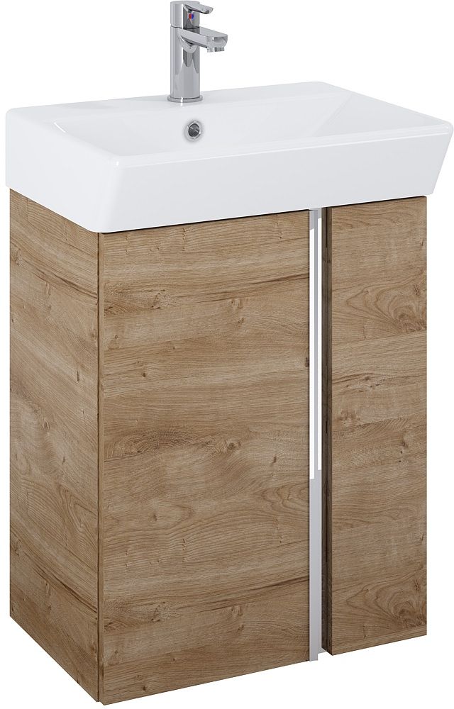 Elita Skye Waschtisch mit Unterschrank 50.5 cm eiche RE020500127050