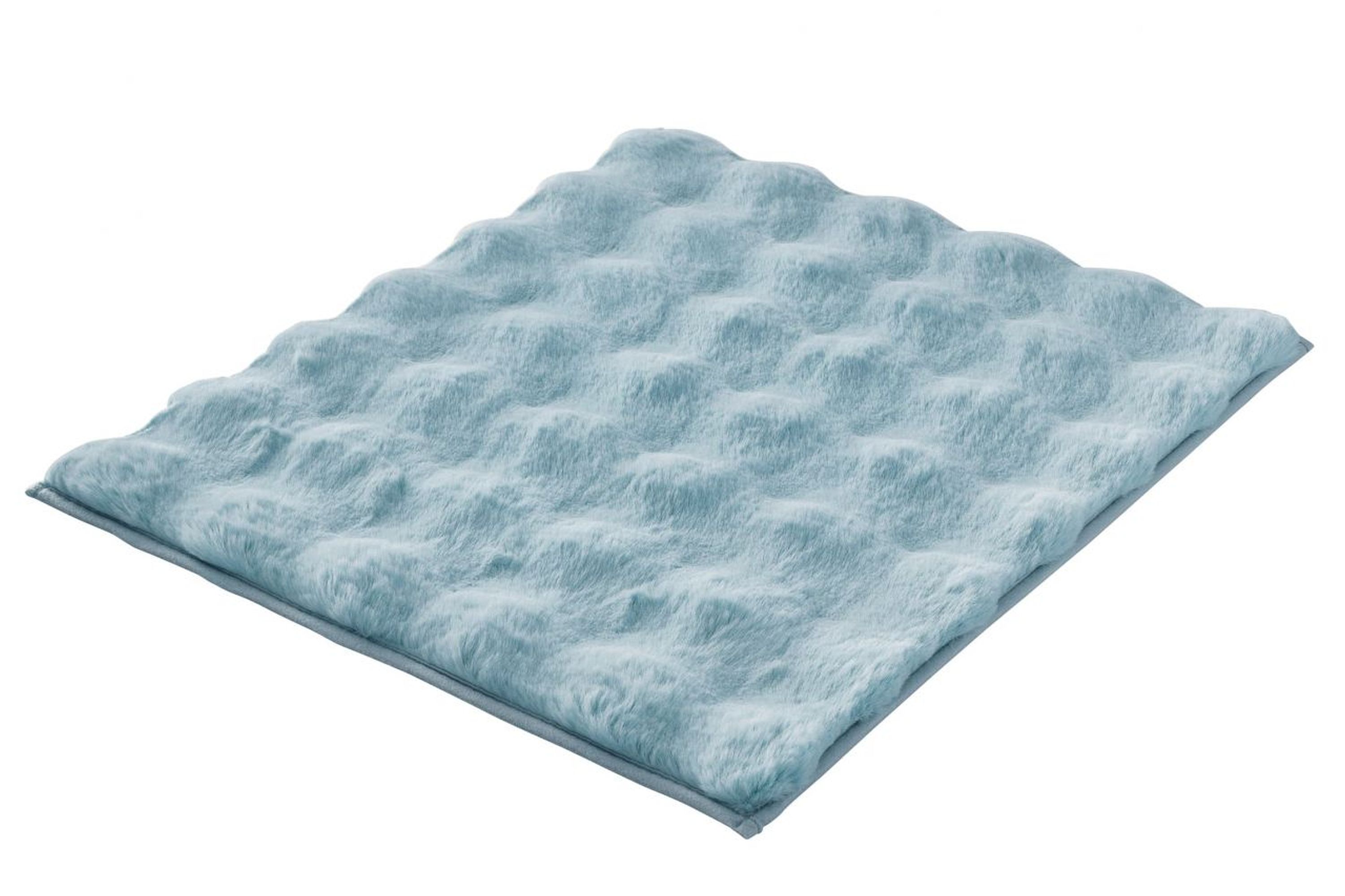 Kleine Wolke Cloud Badteppich 65x55 cm rechteckig blau 9198649433