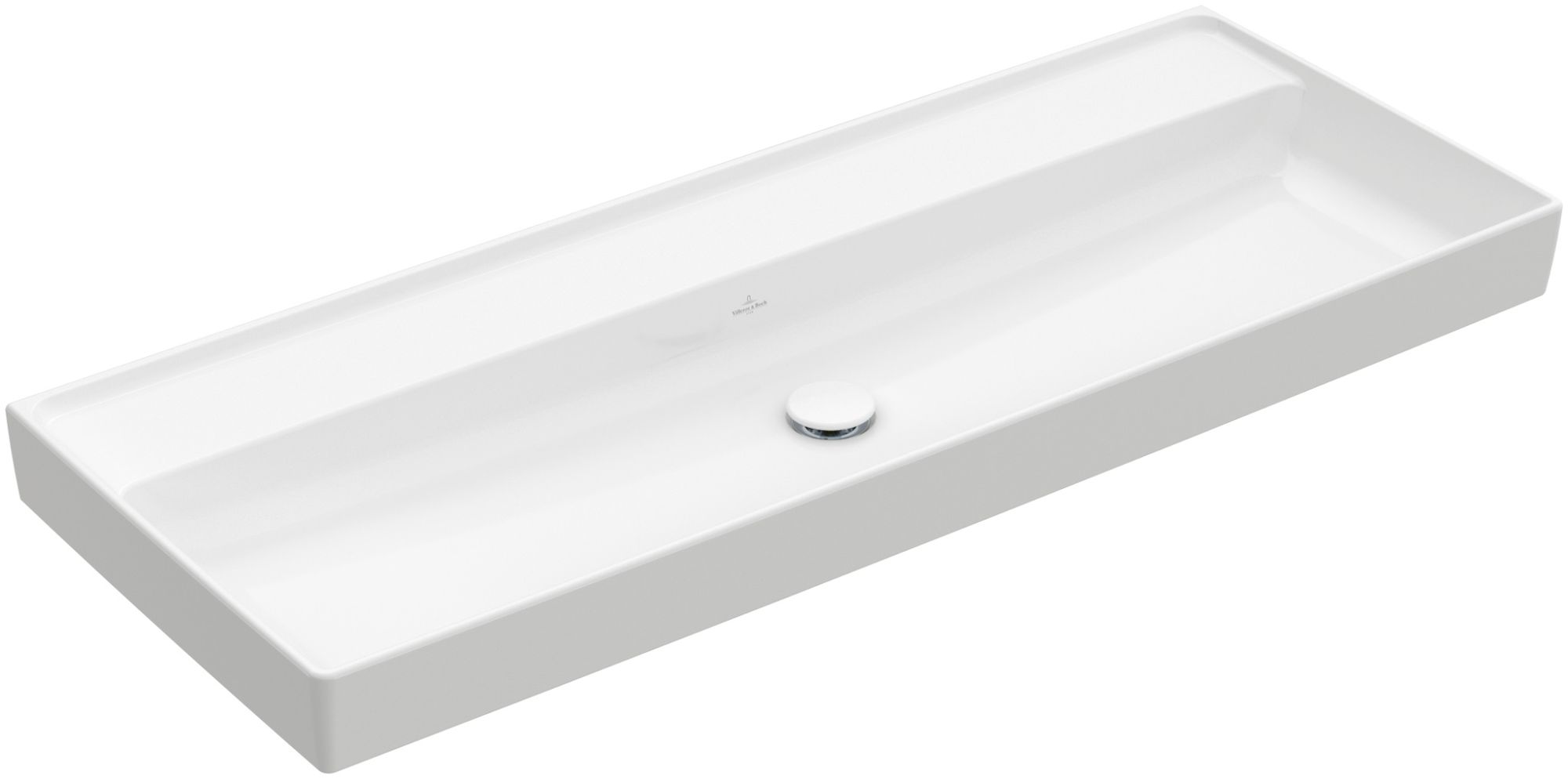 Villeroy & Boch Collaro umywalka 120x47 cm prostokątna CeramicPlus Weiss Alpin 4A33C3R1