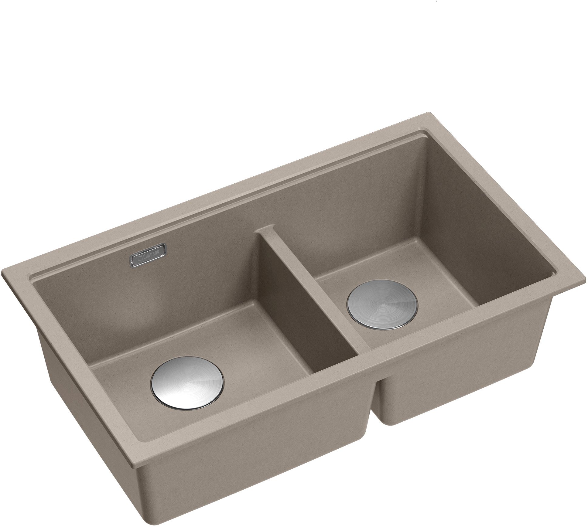 Quadron Logan Granitspüle 76x45 cm beige HQL7645U4BSU