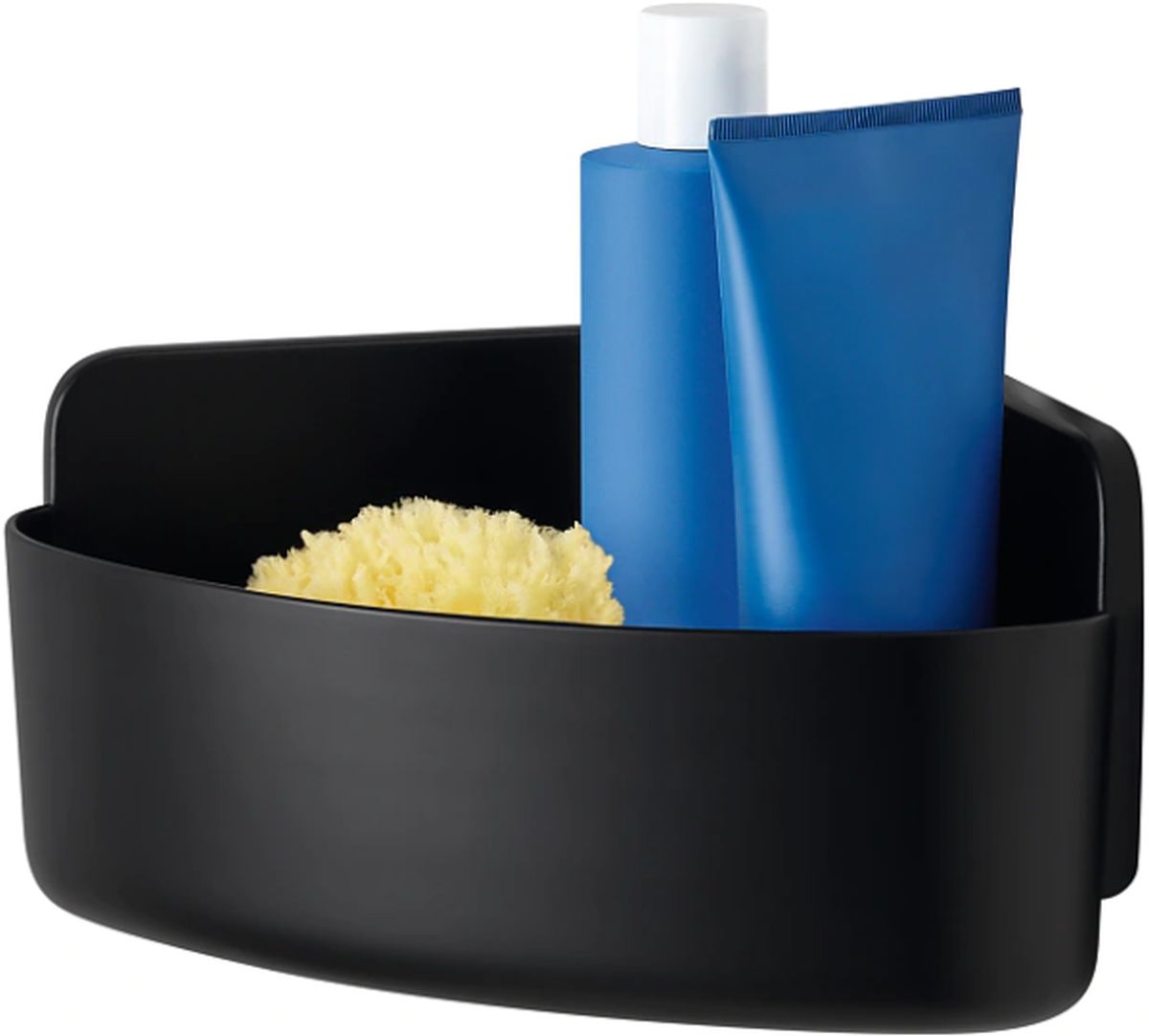 Tesa Lavaa Badkorb schwarz 40518-00000-00
