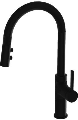 LaVita Orion Küchenarmatur Stehend schwarz 5900378346128