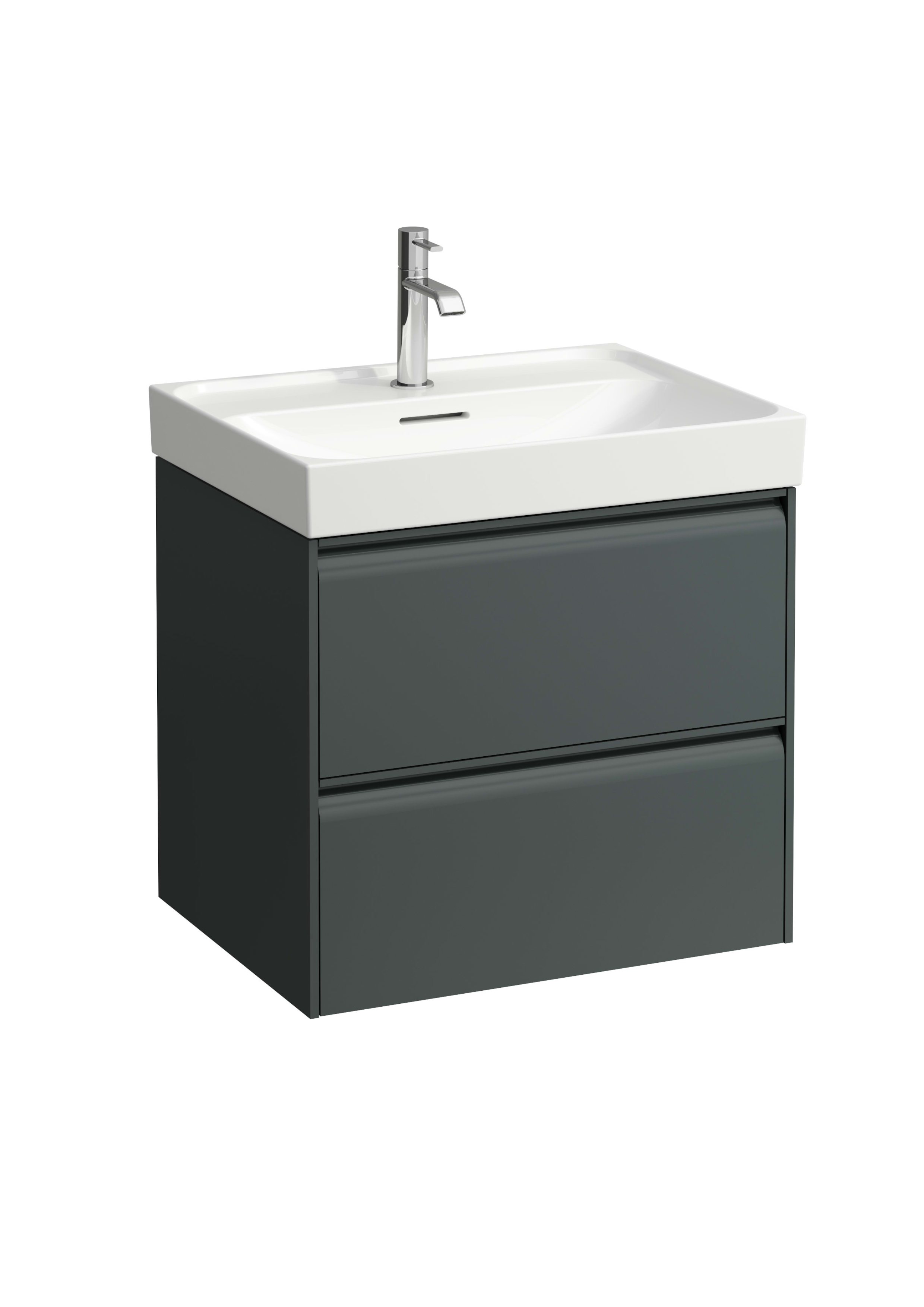 Laufen Meda Badschrank 58.4x44.8x51.5 cm Unterschrank hängend grau H4215720112661