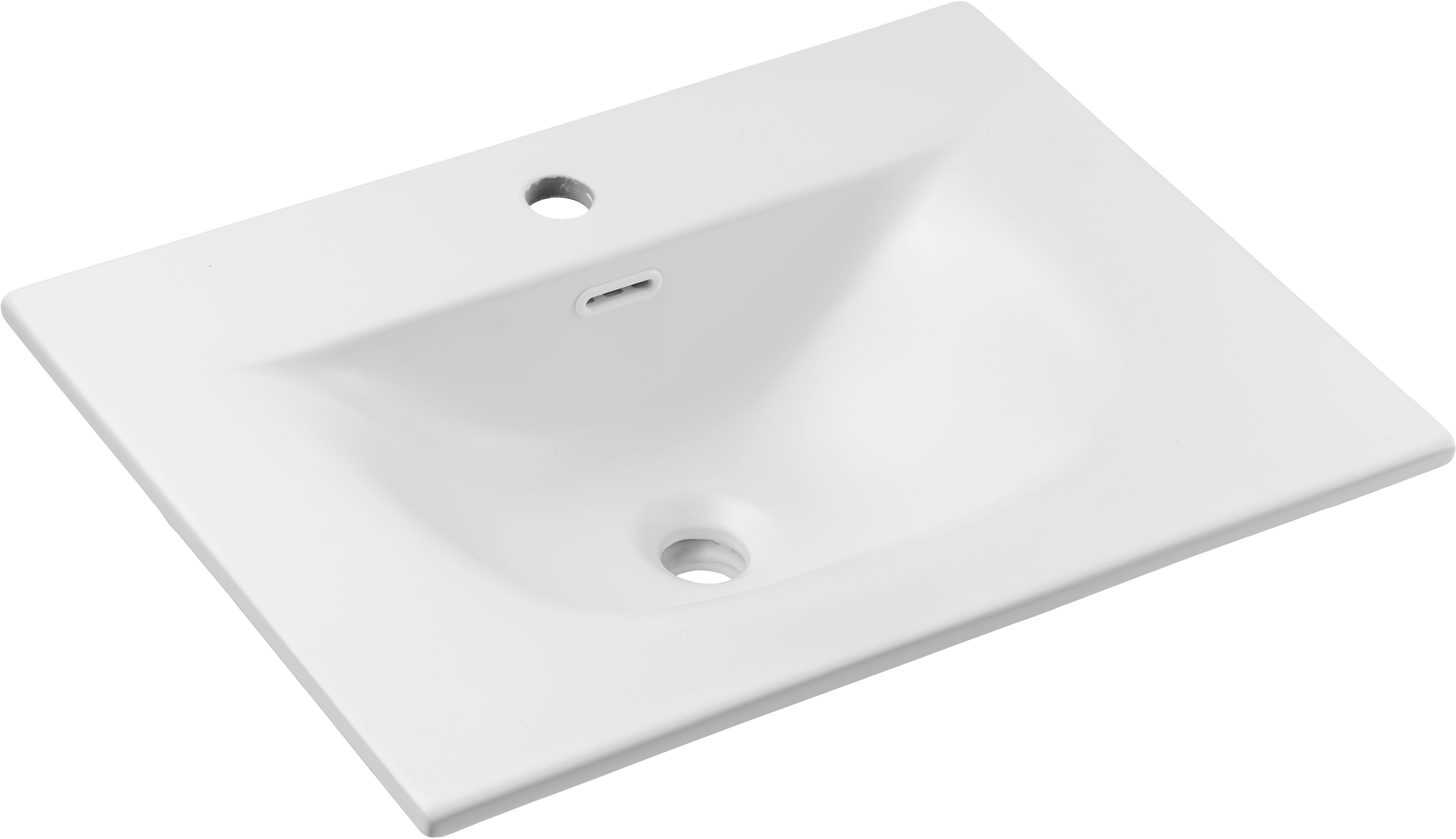Comad Sky Waschbecken 61x46 cm rechteckig Möbel weiß matte SKY 1 60 DP MATT WHITE ( E-8099-60 )