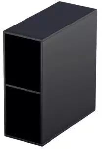 Oristo Uni Ablage 20 cm schwarz OR00-PO-20-8