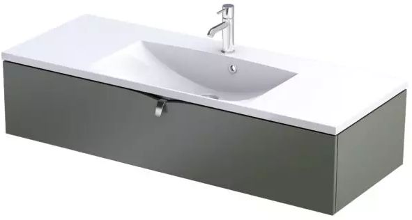 Oristo Siena Badschrank 119.6x45.5x25 cm Unterschrank hängend OR45-SD1S-120-17