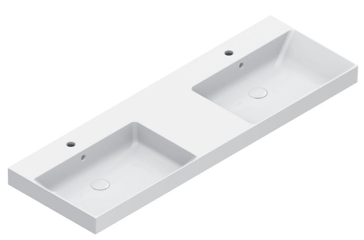 Catalano Zero Waschbecken 150x50 cm rechteckig Klassisch weiß glanz 0121522001